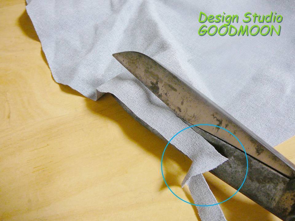布クリエーターゆさあきこ：手織り裂き織りの布の裂き方